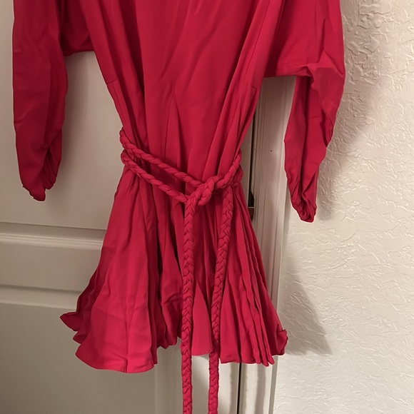 Pink Flowy Dress - Picture 3 of 4